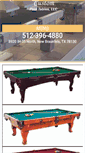 Mobile Screenshot of custompooltables.com